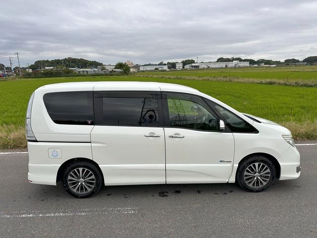 セレナ ハイウェイスター　Ｓ－ハイブリッド　ハイウェイスターＳハイブリッド平成２７年１月登録走行１９０１６８ｋｍユザー買取車バックカメラ両側パワースライドドアＬＥＤヘッドライトフルセグテレビＥＴＣガソリン車８人乗り（7枚目）