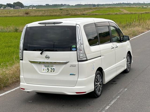 セレナ ハイウェイスター　Ｓ－ハイブリッド　ハイウェイスターＳハイブリッド平成２７年１月登録走行１９０１６８ｋｍユザー買取車バックカメラ両側パワースライドドアＬＥＤヘッドライトフルセグテレビＥＴＣガソリン車８人乗り（35枚目）