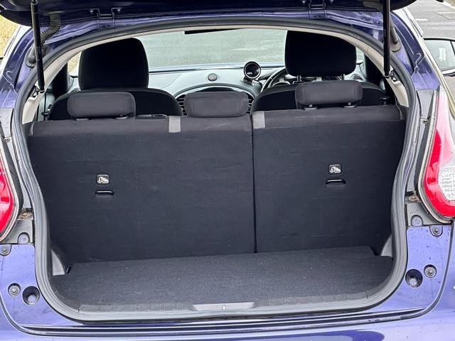 ジューク 16GT パーソナライゼーション 車検2027年10月ユザー買取車ワンオーナー純正ナビテレビ社外マフラーHIDヘッドライトETCプッシュスタートスマートキー色ブルーガソリン車5人乗り(43枚目)