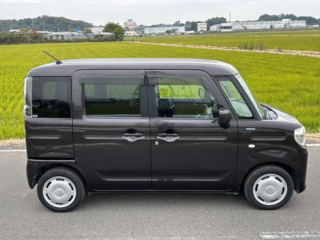 スペーシア ハイブリッドG 社外ナビテレビバッモニタースマートキーガソリン車4人乗り色黒車検2年付き(6枚目)