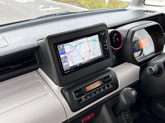 スペーシア ハイブリッドG 社外ナビテレビバッモニタースマートキーガソリン車4人乗り色黒車検2年付き(9枚目)