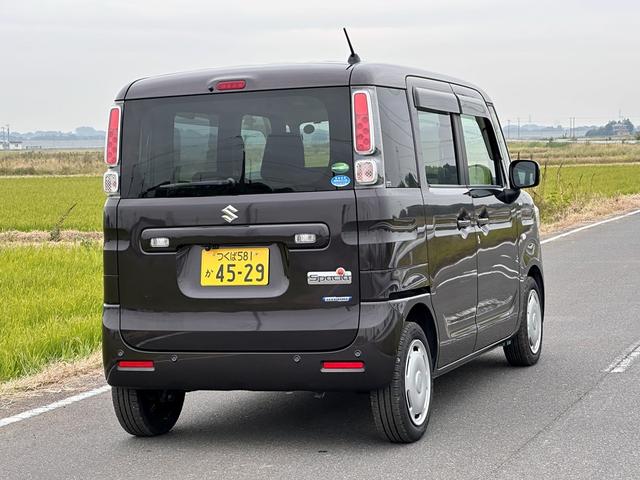 スペーシア ハイブリッドG 社外ナビテレビバッモニタースマートキーガソリン車4人乗り色黒車検2年付き(27枚目)