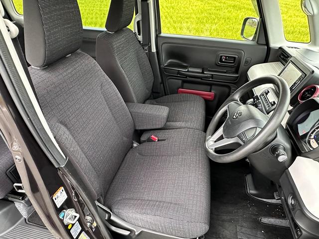 スペーシア ハイブリッドG 社外ナビテレビバッモニタースマートキーガソリン車4人乗り色黒車検2年付き(32枚目)