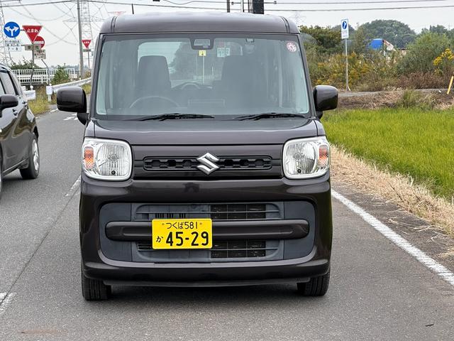 スペーシア ハイブリッドG 社外ナビテレビバッモニタースマートキーガソリン車4人乗り色黒車検2年付き(38枚目)