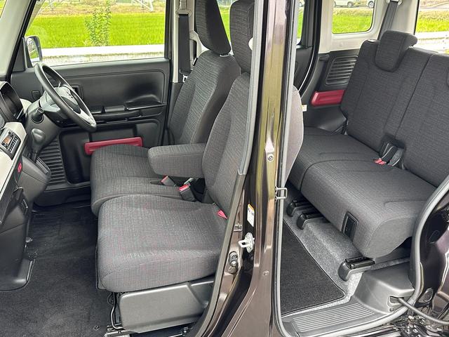 スペーシア ハイブリッドG 社外ナビテレビバッモニタースマートキーガソリン車4人乗り色黒車検2年付き(43枚目)