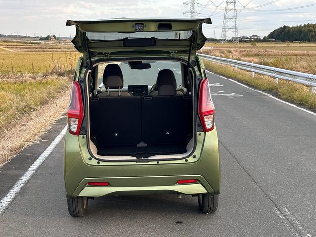 デイズ Ｘ　車検２０２７年１１月エマージェンシーブレーキアイドリングストップアラウンドビューモニタープッシュスタートスマートキー色グリーンガソリン車４人乗り（34枚目）