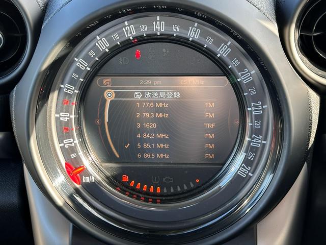 ＭＩＮＩ ワン　クロスオーバー　ユザー買取車純正ナビＥＴＣドライブレコーダー車検２０２６年３月プッシュスタート色ブルーガソリン車５人乗りエアバッグパワーウインドウ（14枚目）