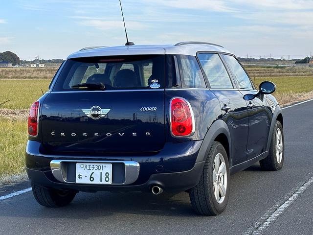 ＭＩＮＩ ワン　クロスオーバー　ユザー買取車純正ナビＥＴＣドライブレコーダー車検２０２６年３月プッシュスタート色ブルーガソリン車５人乗りエアバッグパワーウインドウ（23枚目）