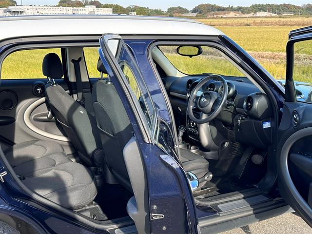 ＭＩＮＩ ワン　クロスオーバー　ユザー買取車純正ナビＥＴＣドライブレコーダー車検２０２６年３月プッシュスタート色ブルーガソリン車５人乗りエアバッグパワーウインドウ（32枚目）