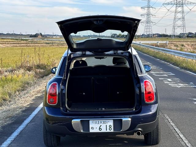 ＭＩＮＩ ワン　クロスオーバー　ユザー買取車純正ナビＥＴＣドライブレコーダー車検２０２６年３月プッシュスタート色ブルーガソリン車５人乗りエアバッグパワーウインドウ（33枚目）