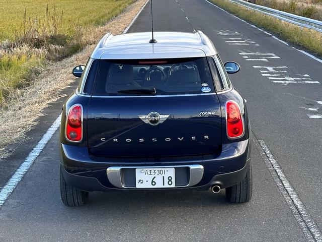 ＭＩＮＩ ワン　クロスオーバー　ユザー買取車純正ナビＥＴＣドライブレコーダー車検２０２６年３月プッシュスタート色ブルーガソリン車５人乗りエアバッグパワーウインドウ（40枚目）
