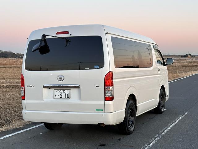 ハイエースワゴン スーパーロング　ハイエースワゴン年式：平成２６年２月登録走行２４９３３６ｋｍ車検Ｒ９年２月色白ハンドル右１０人乗り長い車検フリップダウンモニター純正ナビテレビあり車内綺麗です禁煙車ペット歴なし（5枚目）