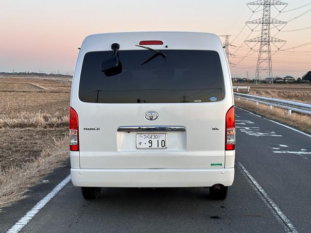 ハイエースワゴン スーパーロング　ハイエースワゴン年式：平成２６年２月登録走行２４９３３６ｋｍ車検Ｒ９年２月色白ハンドル右１０人乗り長い車検フリップダウンモニター純正ナビテレビあり車内綺麗です禁煙車ペット歴なし（30枚目）