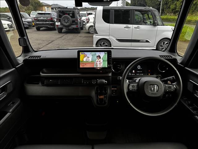 N-BOXカスタム ターボ 9インチフルセグナビ ホンダセンシング 両電スラ ETC 前後ドラレコ Bモニター BT Pスタ スマートキー Cセンサー シートヒーター レーダークルコン Aハイビーム Aライト LEDヘッド(2枚目)