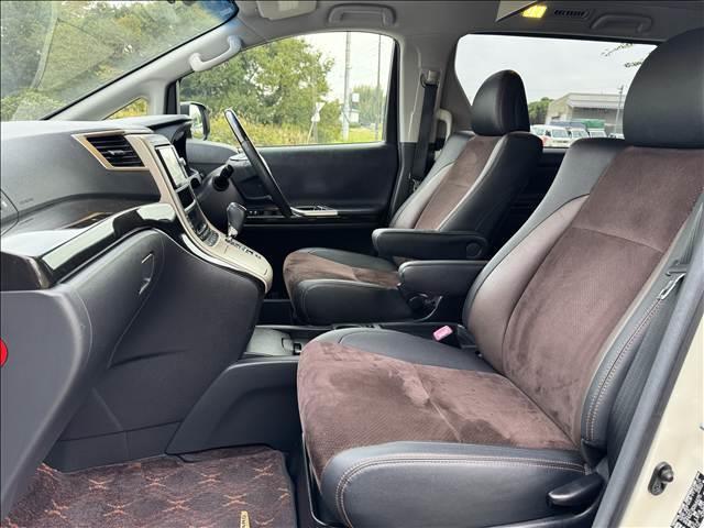 アルファード 240S タイプゴールド フルセグナビ 両電スラ フリップダウンM Bモニター Pリアゲート Pスタート スマートキー ドラレコ ETC BT クルコン 17インチAW Aライト HIDヘッド フォグ サイドカーテンSRS(25枚目)