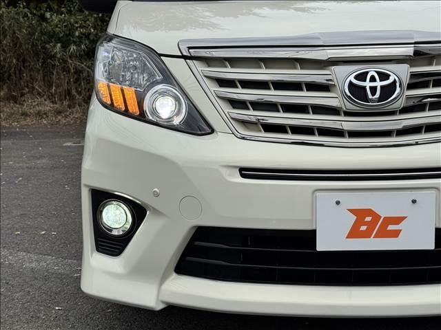 アルファード 240S タイプゴールド フルセグナビ 両電スラ フリップダウンM Bモニター Pリアゲート Pスタート スマートキー ドラレコ ETC BT クルコン 17インチAW Aライト HIDヘッド フォグ サイドカーテンSRS(33枚目)