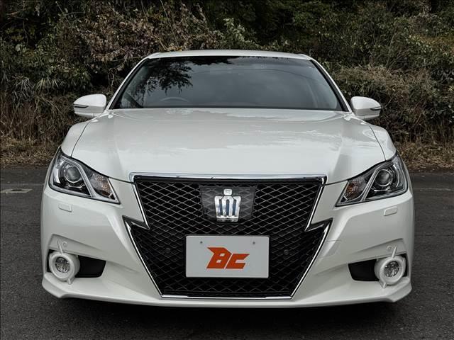 クラウンハイブリッド アスリートG フルセグナビ プリクラッシュ レーダークルコン Bモニ Cセンサー BT ドラレコ ETC Pスタート スマートキー カールソン19インチAW Aハイビーム Aライト HIDヘッド フォグ(21枚目)