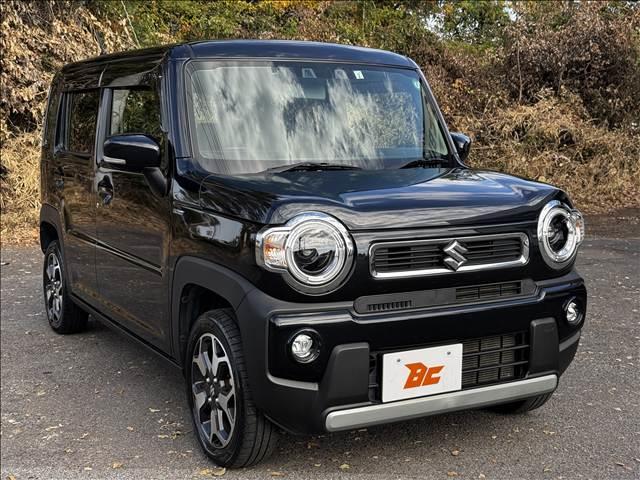 ハスラー ハイブリッドX 地デジナビ Bモニタ BT DVD再生 セーフティサポート LEDヘッド フォグ Aライト シートヒーター ETC Aストップ Pスタ スマートキー 革巻ステア ステリモ サイドカーテンSRS(5枚目)