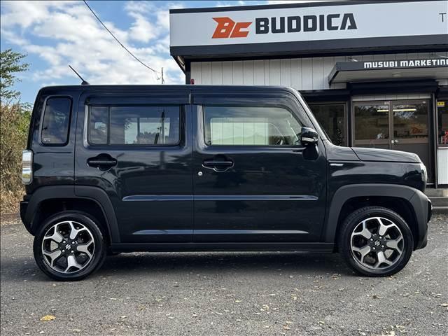 ハスラー ハイブリッドX 地デジナビ Bモニタ BT DVD再生 セーフティサポート LEDヘッド フォグ Aライト シートヒーター ETC Aストップ Pスタ スマートキー 革巻ステア ステリモ サイドカーテンSRS(7枚目)