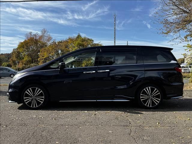 オデッセイ アブソルート・EX フルセグナビ フリップダウン 両電スラ ハーフレザー Bモニ BT ETC Aスト クルコン LEDヘッド フォグ Aライト 革ステア ステリモ リアAAC Rサンシェード Pスタ スマキー マット(6枚目)