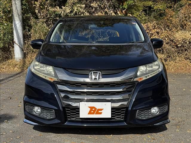 オデッセイ アブソルート・EX フルセグナビ フリップダウン 両電スラ ハーフレザー Bモニ BT ETC Aスト クルコン LEDヘッド フォグ Aライト 革ステア ステリモ リアAAC Rサンシェード Pスタ スマキー マット(21枚目)