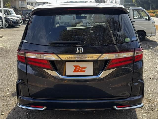 オデッセイ アブソルート・EX フルセグナビ フリップダウン 両電スラ ハーフレザー Bモニ BT ETC Aスト クルコン LEDヘッド フォグ Aライト 革ステア ステリモ リアAAC Rサンシェード Pスタ スマキー マット(23枚目)