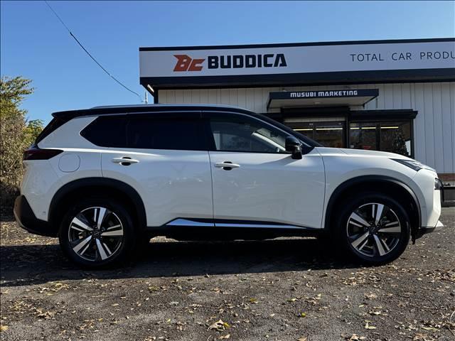 エクストレイル Ｇ　ｅ－４ＯＲＣＥ　フルセグナビ　アラビュー　プロパイロット　メモリ付Ｐシート　全席シートヒータ　革シート　Ｐバックドア　ＨＵＤ　ドラレコ　ＬＥＤヘッド　フォグ　Ａハイビーム　ＢＴ　ＥＴＣ　デジタルミラー　ロールシェード（7枚目）