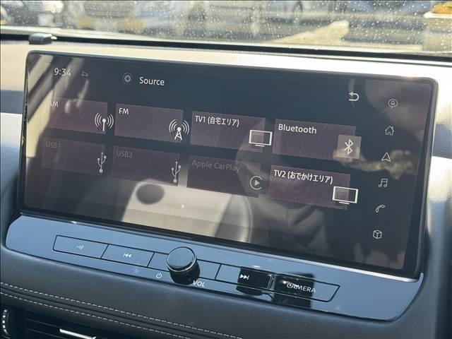 エクストレイル Ｇ　ｅ－４ＯＲＣＥ　フルセグナビ　アラビュー　プロパイロット　メモリ付Ｐシート　全席シートヒータ　革シート　Ｐバックドア　ＨＵＤ　ドラレコ　ＬＥＤヘッド　フォグ　Ａハイビーム　ＢＴ　ＥＴＣ　デジタルミラー　ロールシェード（12枚目）