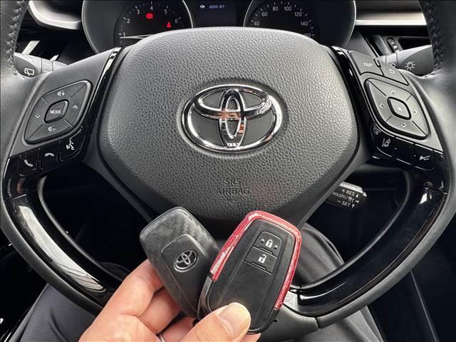 C-HR G-T DA セーフティセンス Bモニター 追従クルコン シートヒーター Cセンサー ETC ドラレコ BT LEDヘッドライト フォグ Aライト Aハイビーム ステリモ ハーフレザー マット バイザー(18枚目)