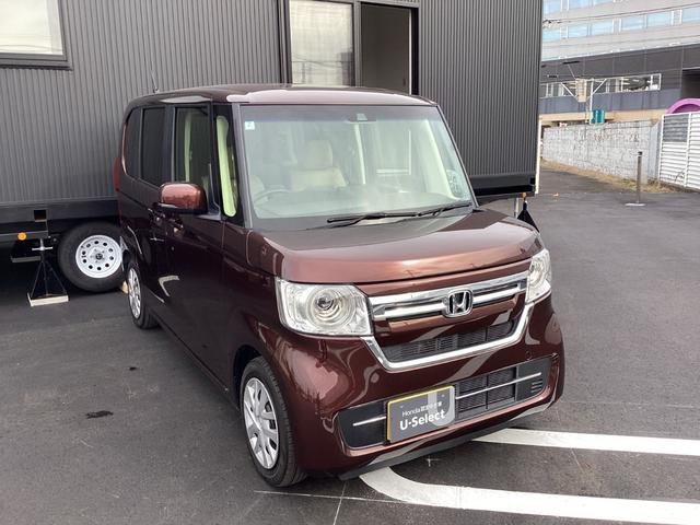 Ｎ－ＢＯＸ Ｌ　衝突回避支援ブレーキ　Ｉ－ＳＴＯＰ　クリソナ　ＰＷ　パワステ　Ｓヒーター　１オ－ナ－　スマ－トキ－　Ｂカメ　ナビ＆ＴＶ　サイドエアバック　横滑り防止　ＬＥＤライト　エアコン付き　Ｗエアバック（3枚目）