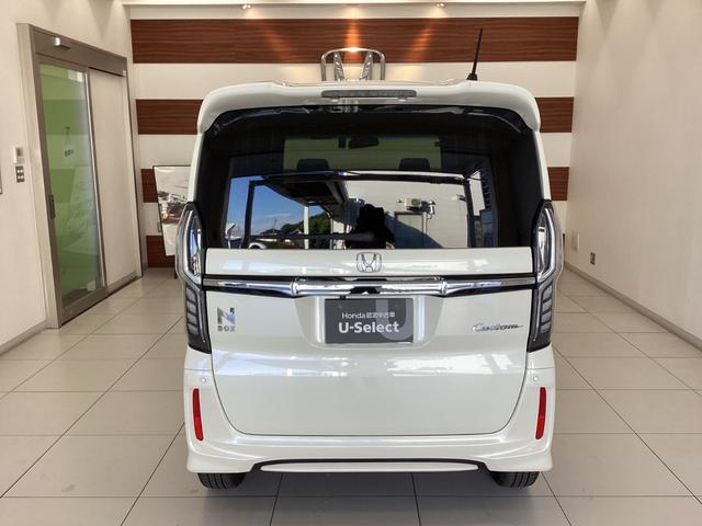 N-BOXカスタム G・EXターボホンダセンシング Rカメ クルコン ナビTV サイドエアバッグ タ-ボ LEDヘットライト ETC USB接続 Fセグ 横滑り防止 パワーステアリング DVD再生可 Wエアバック AC(5枚目)