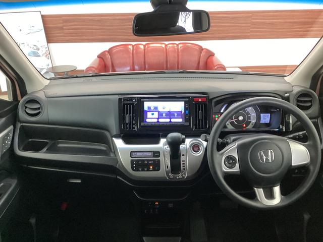 N-WGN G・Lパッケージ 地デジTV ナビTV サイドエアバッグ Aストップ VSA バックカメラ スマートキー オートエアコン USB ETC付き DVD 運転席助手席エアバッグ キーフリー ABS(14枚目)