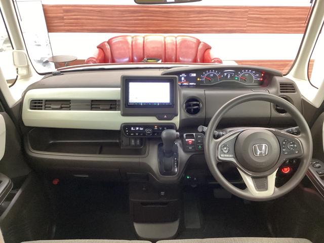 N-BOX L 衝突回避支援ブレーキ I-STOP クリソナ PW パワステ Sヒーター 1オ-ナ- スマ-トキ- Bカメ 地デジTV ナビ&TV サイドエアバック 横滑り防止 LEDライト エアコン付き DVD(14枚目)