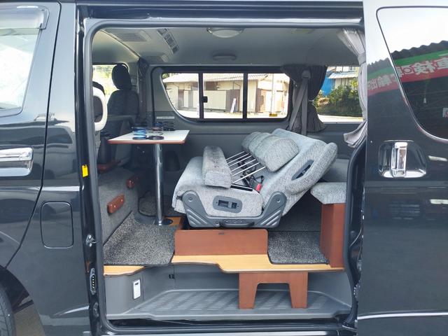 ハイエースバン ロングスーパーＧＬ　５ドアバン２．０スーパーＧＬロングＷエアコン　キャンピング登録　記録簿付き　８ナンバー　ベッドキットＮＯ．２２（18枚目）