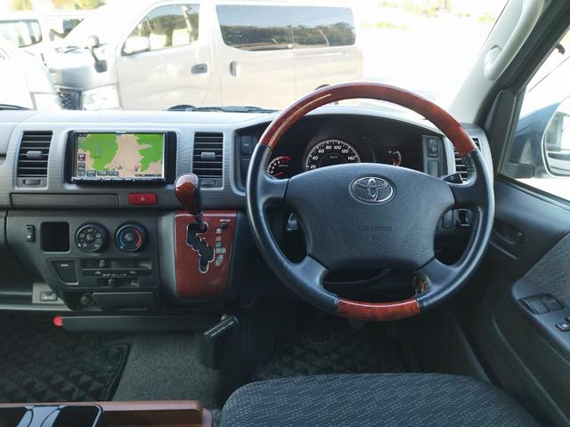 ハイエースバン ロングスーパーＧＬ　５ドアバン２．０スーパーＧＬロングＷエアコン　キャンピング登録　記録簿付き　８ナンバー　ベッドキットＮＯ．２２（40枚目）