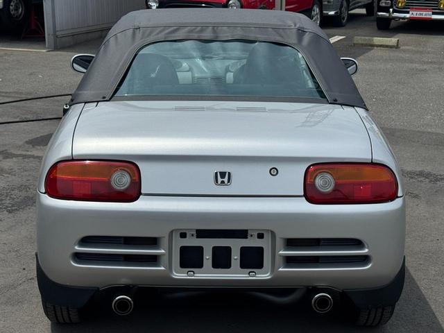ビート 　５ＭＴ　幌交換済み　ＡＣ　実走行５．９万キロ　１８０キロメーター　純正ＡＷ　タイヤ新品（22枚目）