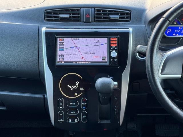 ｅＫカスタム Ｇ　プッシュスタート　スマートキー　オートエアコン　カーナビ　純正アルミホイール　禁煙車　車検Ｒ８／１２（9枚目）