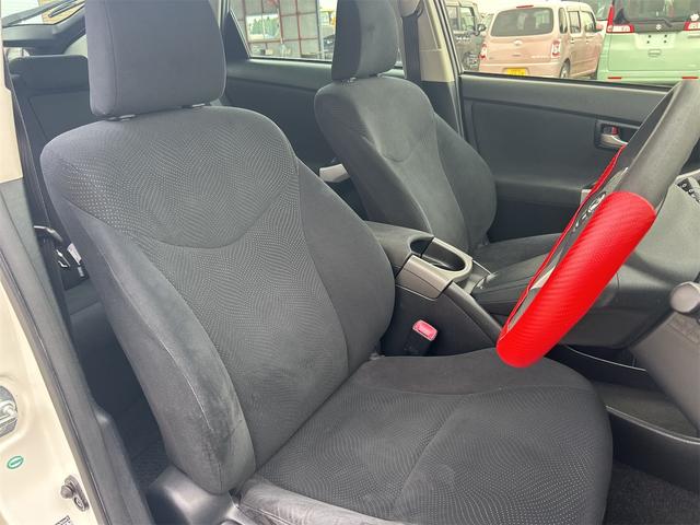 プリウス S ETC バックカメラ ナビ アルミホイール オートライト HID スマートキー アイドリングストップ 電動格納ミラー CVT 盗難防止システム 衝突安全ボディ ABS ESC CD(34枚目)