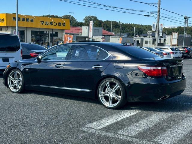 LS LS600hL後席セパレートシートパッケージ サンルーフ 社外21インチAW ローダウン エアサスコントローラー ベージュレザー クルーズコントロール LEDヘッドライト パワーシート シートヒーター ナビ バックカメラ ETC 禁煙(53枚目)