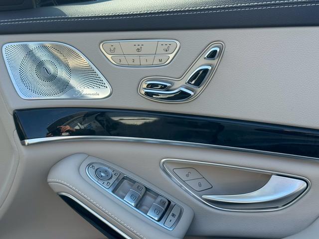 Ｓクラス Ｓ３００ｈロング　ＡＭＧライン　パノラマスライディングルーフ　ベージュ革　レーダーセーフティＰＫＧ　ＨＵＤ　Ｂｕｒｍｅｓｔｅｒサウンド　ＬＥＤヘッドライト　シートヒーター　ベンチレーション　地デジ　３６０°Ｃ　禁煙（32枚目）
