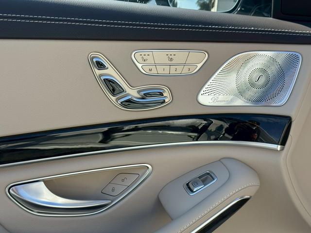 Ｓクラス Ｓ３００ｈロング　ＡＭＧライン　パノラマスライディングルーフ　ベージュ革　レーダーセーフティＰＫＧ　ＨＵＤ　Ｂｕｒｍｅｓｔｅｒサウンド　ＬＥＤヘッドライト　シートヒーター　ベンチレーション　地デジ　３６０°Ｃ　禁煙（33枚目）