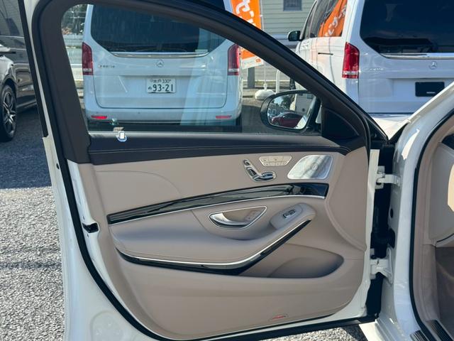 Ｓクラス Ｓ３００ｈロング　ＡＭＧライン　パノラマスライディングルーフ　ベージュ革　レーダーセーフティＰＫＧ　ＨＵＤ　Ｂｕｒｍｅｓｔｅｒサウンド　ＬＥＤヘッドライト　シートヒーター　ベンチレーション　地デジ　３６０°Ｃ　禁煙（39枚目）