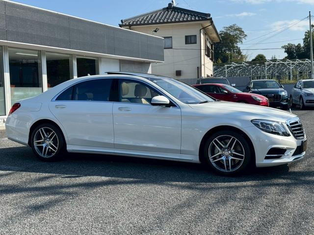 Ｓクラス Ｓ３００ｈロング　ＡＭＧライン　パノラマスライディングルーフ　ベージュ革　レーダーセーフティＰＫＧ　ＨＵＤ　Ｂｕｒｍｅｓｔｅｒサウンド　ＬＥＤヘッドライト　シートヒーター　ベンチレーション　地デジ　３６０°Ｃ　禁煙（42枚目）