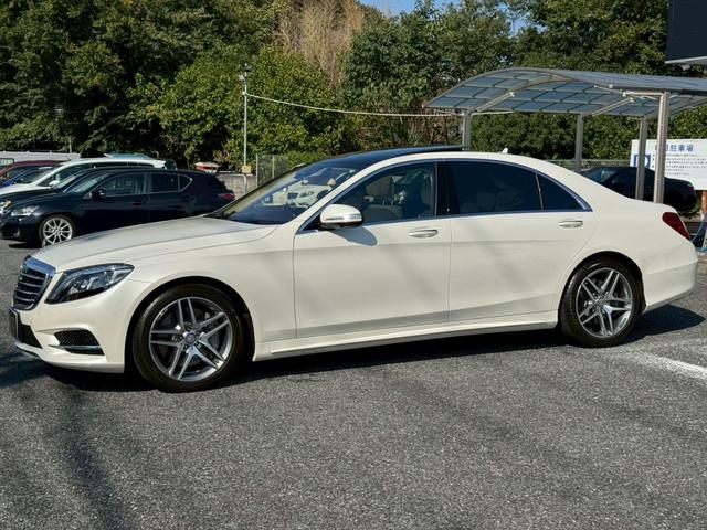 Ｓクラス Ｓ３００ｈロング　ＡＭＧライン　パノラマスライディングルーフ　ベージュ革　レーダーセーフティＰＫＧ　ＨＵＤ　Ｂｕｒｍｅｓｔｅｒサウンド　ＬＥＤヘッドライト　シートヒーター　ベンチレーション　地デジ　３６０°Ｃ　禁煙（43枚目）