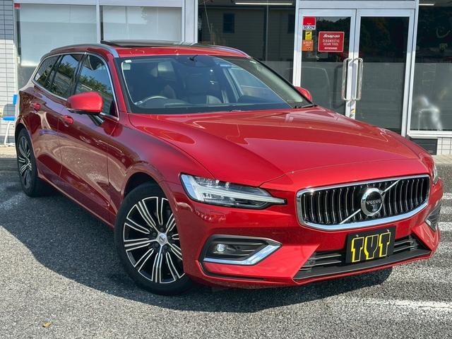 V60 T5 インスクリプション パノラマスライディングルーフ ブラックレザー インテリセーフ ACC ヘッドアップディスプレイ harman/kardon LED パワーシート シートヒーター カープレイ 地デジ 360°C 禁煙(8枚目)
