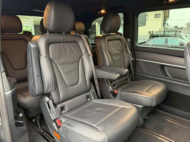 Ｖクラス Ｖ２２０ｄ　アバンギャルド　ＡＭＧライン　後期モデル　１０．２５インチナビ　９速ＡＴ　レーダーセーフティーＰＫＧ　ブラックレザー　ＬＥＤ　パワーテールゲート　パワーシート　シートヒーター　ナビ　地デジ　３６０°カメラ　ＡＭＧ１９ＡＷ　禁煙（30枚目）