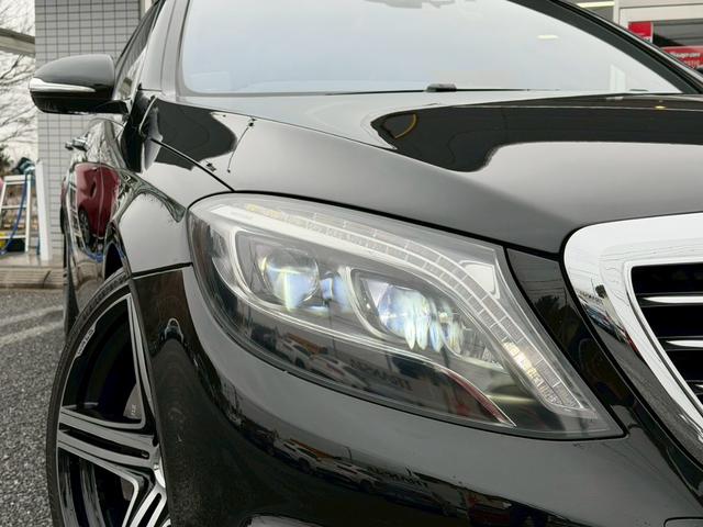 Ｓクラス Ｓ５５０ロング　ＡＭＧスポーツＰＫＧ　ＷＡＬＤ２１インチＡＷ　ローダウン　マフラー　パノラマＳＲ　ブラックレザー　ＲＳＰ　Ｂｕｒｍｅｓｔｅｒ　ＬＥＤ　シートヒーター　ベンチレーション　ナビ　地デジ　禁煙（10枚目）