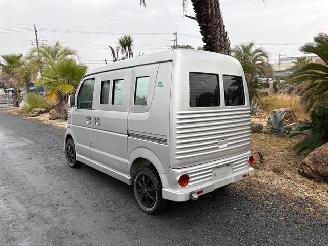 エブリイ PA AC PS 5MT フレンチバスキット 外足回りリフトアップ MTタイヤ 外ホイール 外シートカバー 外フロアマット 外ハンドル ダッシュ板トリム塗装 オーディオディスプレー ETC バックカメラ(17枚目)