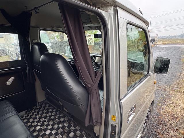 エブリイ PA AC PS 5MT フレンチバスキット 外足回りリフトアップ MTタイヤ 外ホイール 外シートカバー 外フロアマット 外ハンドル ダッシュ板トリム塗装 オーディオディスプレー ETC バックカメラ(46枚目)