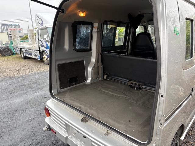 エブリイ PA AC PS 5MT フレンチバスキット 外足回りリフトアップ MTタイヤ 外ホイール 外シートカバー 外フロアマット 外ハンドル ダッシュ板トリム塗装 オーディオディスプレー ETC バックカメラ(52枚目)